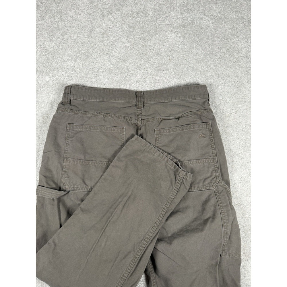 Ridgecut Toughwear Men's Gray Canvas Pants 34x30‎ Regular Fit Work Outdoors